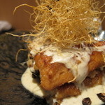 神保町 傳 - 大穴子の山椒ソース