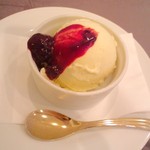 Shiberu No Mori - ランチのデザート:アイスクリーム