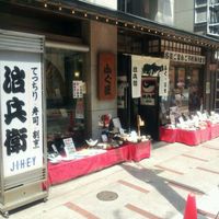 道頓堀 治兵衛 - 2 店・玄関の一例