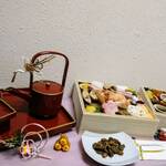 京料理　宮前 - お正月っぽく、演出っ！ヽ(^o^)丿