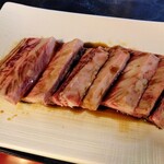 焼肉食堂 リキ太郎 - 上カルビ　1000円