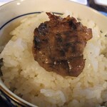 焼肉食堂 リキ太郎 - 牛タンご飯にのせて