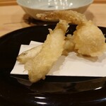 鮨 むらやま - 公魚と慈姑の天麩羅