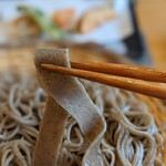 蕎麦小屋 - 一本だけ太いの