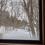 蕎麦小屋 - 窓から