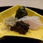 和ごころ 泉 - 美味しい和食屋さんのお漬物は完食です。