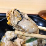 豊福 - カキ丼　カキリフト　