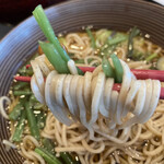 Joumou Kougen Soba - 新鮮な山菜が鮮やか。リフトアップ！