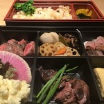 旬彩 Kiaji - 【イチオシ!テイクアウト】十勝黒牛弁当1,980円