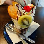 Cafe Orimpikku - セットのパフェ