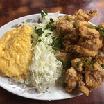 若水 - カラアゲ玉子定食