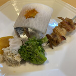 味乃しゅうか - 左下　味噌味カラスミ