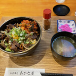 Oshokujidokoroakanaya - 牛スタミナ丼