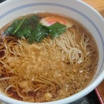 瀧の家 - 温かけそば