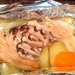 和食Dining　うお座 - 「銀鮭と野菜のホイル焼き」