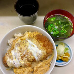 Tonkatsu Shige - カツ丼1250円税込大盛サービス