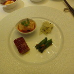 倶楽湾 - 前菜四種盛り合わせ