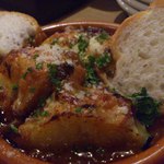 ワイン食堂 イナセヤ キッチン - 花里農園  べいなす田楽グラタン