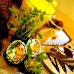 Natural Food Dining LOHAS - 　デトックス・ローフード・プレート（全体）