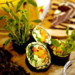 Natural Food Dining LOHAS - 　生ナッツの巻き寿司