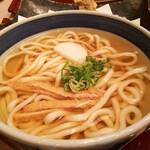 かかし - 天ぷらセットで温うどん