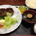 食事処 上田屋 - ハンバーグ定食