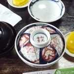 松尾食堂 - 肉丼・玉子入り