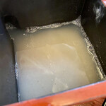 文の蔵 - そば湯