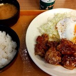 Butatama Shokudou - とんてき定食¥1280