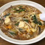 杜の中華屋 楽食 - 酸辣湯麺
