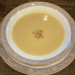 サフランドール - ランチのコーンスープ
