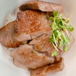 Oumi Kaneyasu - 焼肉丼アップ