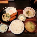 Sharaku - 日替り（牡蠣フライ）680円