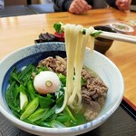 麺匠 くすがみ - 麺リフトアップ