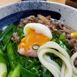 麺匠 くすがみ - 半熟卵溶岩プレイ