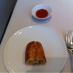 リュミエール - バケットはトマトソースで。