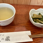 文の蔵 - そばが到着するまでのおつまみ