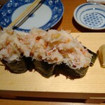 144652815 - 蟹ぶっかけ寿司