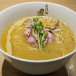 らぁ麺 鳳仙花 - 金目鯛らぁ麺（濃厚白湯仕立て）850円