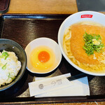 讃岐うどん 今雪 - [1]きつねうどん＋玉子かけご飯＋麺大盛