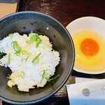 讃岐うどん 今雪 - 玉子かけご飯