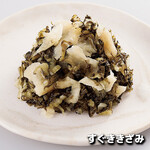 Da-Tsu Kafe Ando Ba- Kuru-Se - 京都名産のすぐき菜の漬物。
                      程よい酸味とすぐきの上品な味を堪能できます。