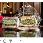 カフェ ルボア - 料理写真:野菜たっぷりサンド（お店の写真お借りしました）