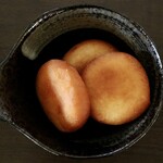 札幌スープカレー専門店エスパーイトウ - カマンベール入りチーズいももち3個盛り