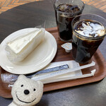 やば珈琲 - レアチーズケーキ＆アイスコーヒー Cheesecake & Iced Coffee at Yaba Coffee, Numazu！♪☆(*^o^*)