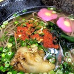 はなちゃんうどん  - まいたけ天そばに一味ををin