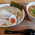 らぁ麺屋まるわ - 限定つけ麺大盛