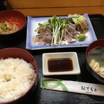 日本料理寿 - (料理)アジ刺定食