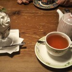 窯右衛門 - ミニパフェ  バニラ。
      アールグレイ。