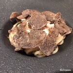 カーサ・デル・チーボ - 黒ﾄﾘｭﾌと真鱈白子のｽﾊﾟｹﾞｯﾃｨ